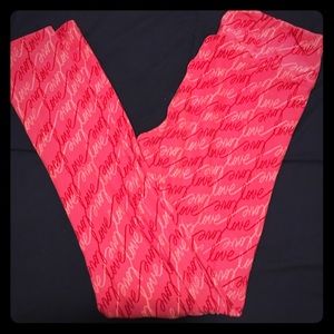 Lularoe leggings valentines